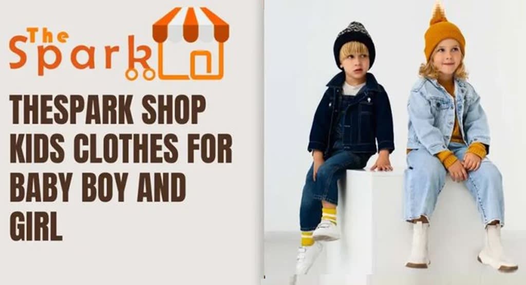 thespark shop kids clothes for baby boy & girl