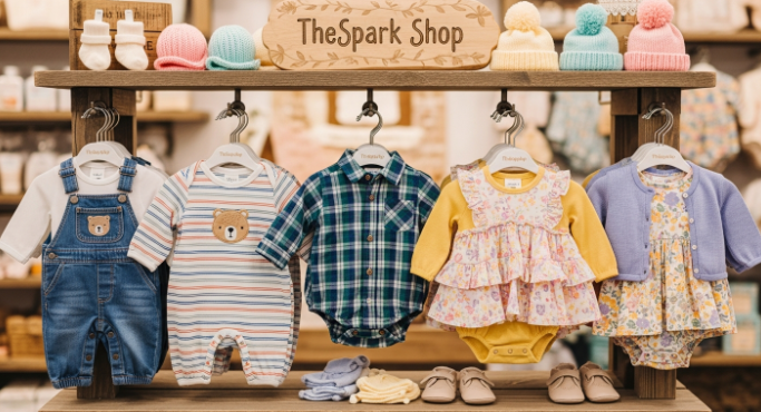 thespark shop kids clothes for baby boy & girl